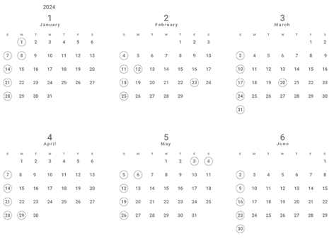 カレンダー04
